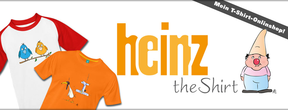 Onlineshop - HEINZ-the-SHIRT.de - by KleimDesign